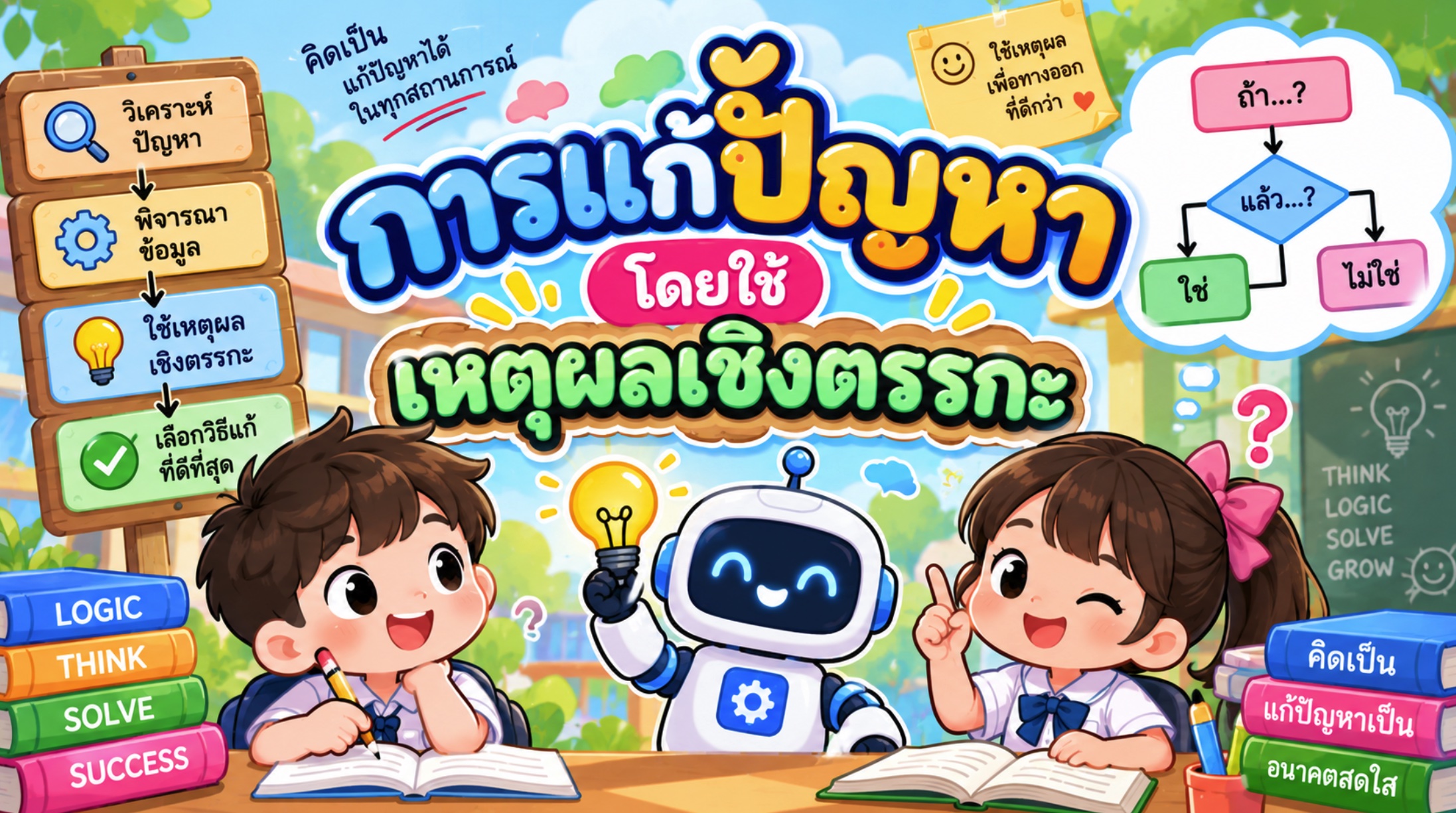 การแก้ปัญหาโดยใช้เหตุผลเชิงตรรกะ
