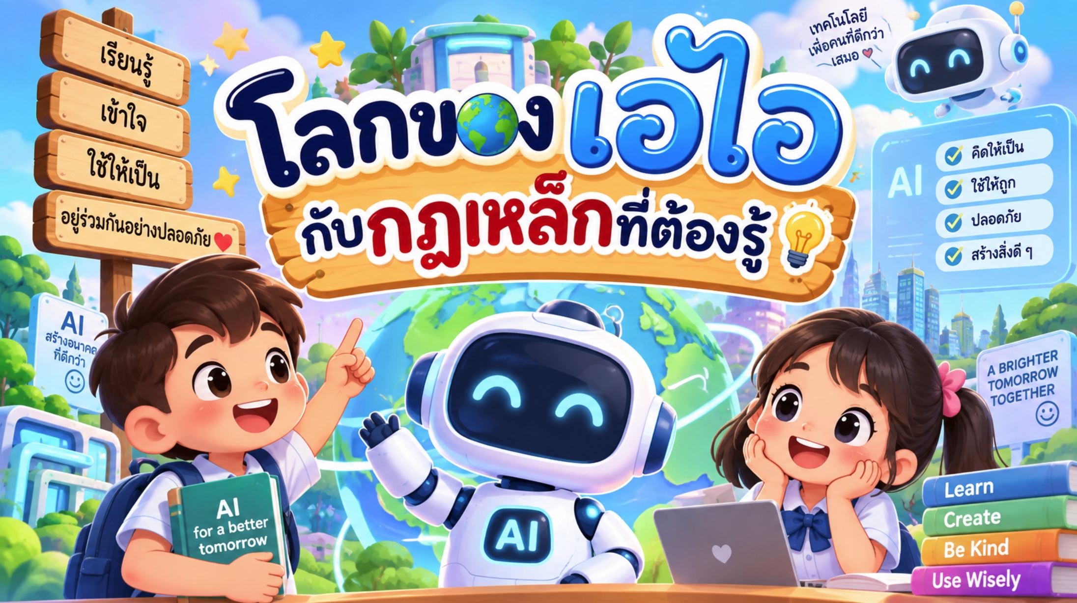 โลกของเอไอกับกฏเหล็กที่ต้องรู้