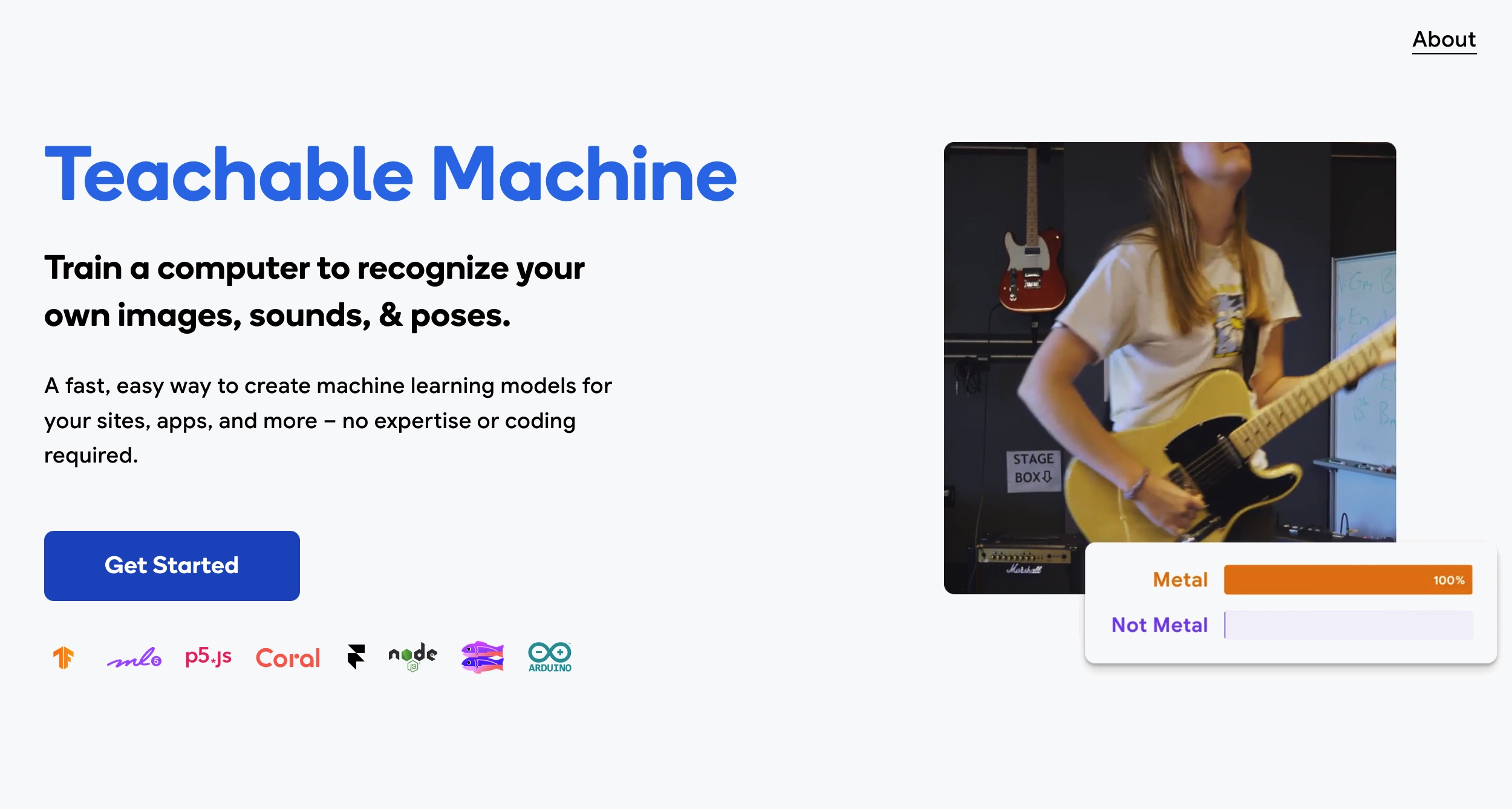 Teachable Machine
